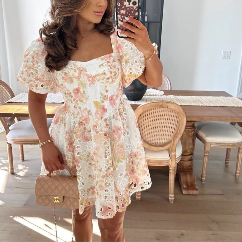 Floral Eyelet Dress Altar’d State